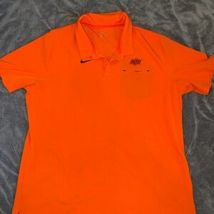 Nike Bright Orange Polo Shirt